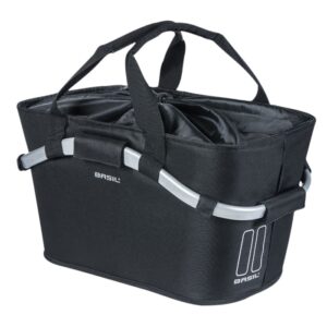 Basil Carry All Bag Fahrradkorb 22L - schwarz