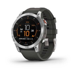 Garmin Epix (Gen 2) GPS Smartwatch - schiefergrau/silber