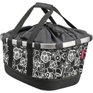 KLICKfix Bikebasket GT Uniklip 2 - Fahrradkorb - fleur black